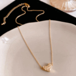 Golden Heartbeat Necklace