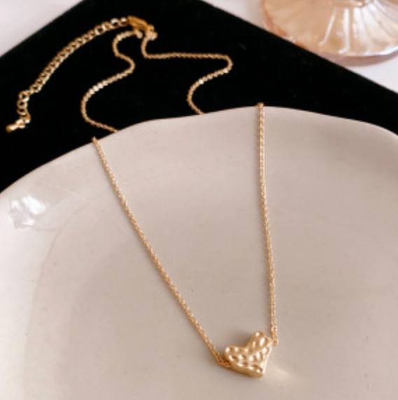 Golden Heartbeat Necklace