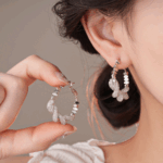 Twist Mesh Hoop Earrings