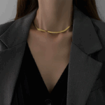 Velvet Glow Snake Chain Necklace