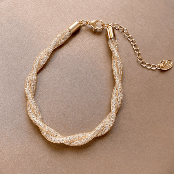 Lumière Twist Mesh Bracelet