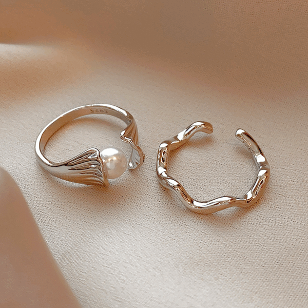 Ripple Sterling Silver Ring