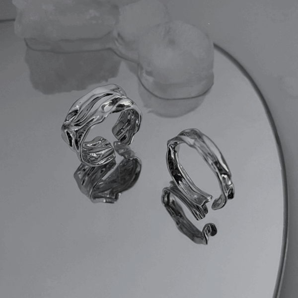 Ripple Sterling Silver Ring