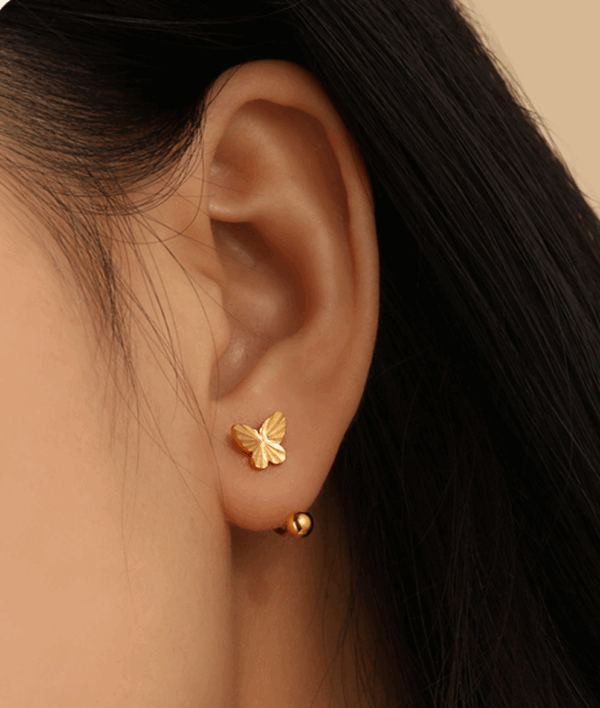 be4a75e6c9fd2de7eb10f9769ac9ae0 Gold Butterfly Wrap Earrings – Titanium Steel Minimalist Design